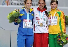 Lina Grinčikaitė Helsinkyje pasipuo&scaron;ė bronzos medaliu