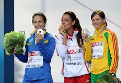 Lina Grinčikaitė Helsinkyje pasipuo&scaron;ė bronzos medaliu