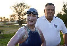 Penny Palfrey bandė perplaukti iš Kubos į Floridą