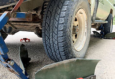 Krabus saugantis „Toyota Land Cruiser“