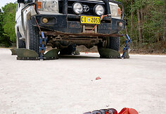 Krabus saugantis „Toyota Land Cruiser“