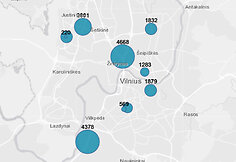 Transporto srautai prie&scaron; karantiną vakarinio piko metu