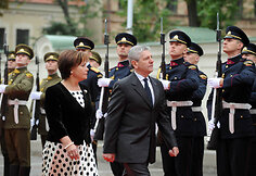 Krašto apsaugos ministrė susitiko su su Italijos gynybos ministru Giampaolo Di Paola