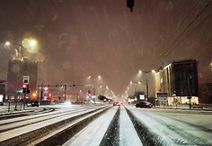 Pavasarinė pūga Vilniuje