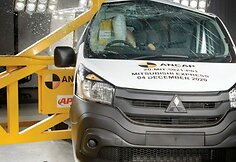 Mitsubishi Express ANCAP bandymuose