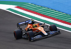 Formulės 1 kvalifikacija Imoloje, L.Norrisas