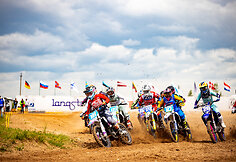 Europos motokroso čempionato etapas Aleksandrijos trasoje