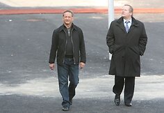 Rungtynes stebėjo ir V.Romanovas