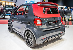 Brabus Smart EQ Fortwo Cabrio Ultimate Shadow Edition