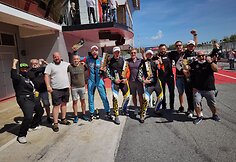 Arūnas Gečiauskas, Vytenis Gulbinas, Sigitas Ambrazevičius ir Paul Sieljes laimėjo Barselonos 24 val. TCR klasėje 