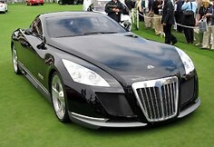 Maybach Exelero yra vienetinis, todėl labai brangus ir tik kartais pasirodo parodose. (Simon Davison, Wikimedia(CC BY 2.0)