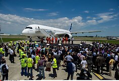 Europinio firmos „Airbus“ lėktuvo A350 pirmasis skrydis