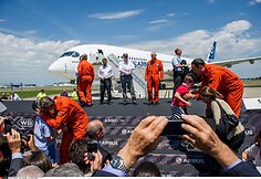 Europinio firmos „Airbus“ lėktuvo A350 pirmasis skrydis