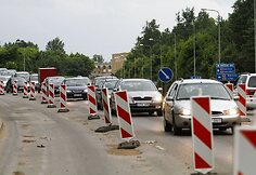 Transporto spūstis Vilniuje po ilgojo savaitgalio