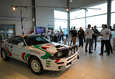 Auto Moto Parko lenktynininkai &bdquo;Rally Legend&ldquo; mes i&scaron;&scaron;ūkį jauniausiam pasaulio ralio čempionui