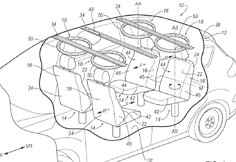 Ford patentas - cilindrinės pagalvės