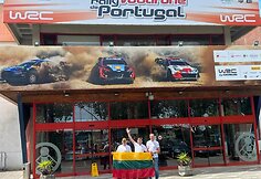 Audronio Gulbino bei Vyčio Pauliukonio ekipažas Portugalijos WRC