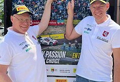 Audronio Gulbino bei Vyčio Pauliukonio ekipažas Portugalijos WRC