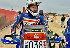 Penktoji &bdquo;Taklimakan rally&ldquo; diena, Arūnas Gelažninkas