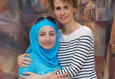 Basharas ir Assadas ir jo žmona Asma &ndash; tarsi angelai, nusileidę i&scaron; dangaus