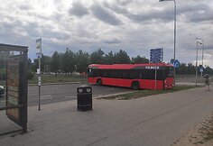 Autobuso manevrai Pilaitės prospekte