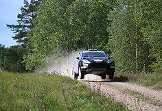 Vaidotas Pa&scaron;kevičius su Ford Fiesta N5 Elektrėnų ralyje
