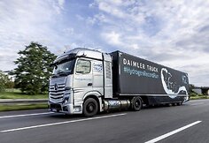 &bdquo;Daimler Truck&ldquo; vandeniliu varomas sunkvežimis &bdquo;GenH2&ldquo; 