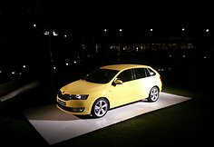 Veronoje pristatytas „Škoda Rapid Spaceback“