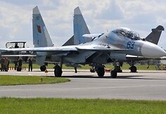 Baltarusijos naikintuvas Su-27