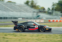 „Porsche GT2RS CS EVO“, kurį vairuoja Aurelijus Rusteika ir Mantas Janavičius