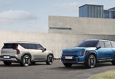 KIA EV9 elektromobilis