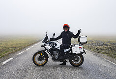 Karolis Mieliauskas: per 25 val. motociklu &ndash; iki Nordkapo
