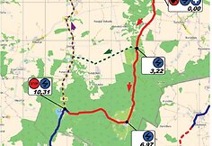 &bdquo;Berner Rally Elektrėnai&ldquo; akimirkos ir žemėlapis