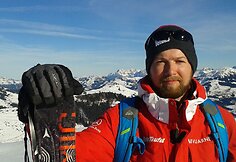 Slidinėjimo instruktorius Lukas Jankauskas Alpėse