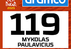 Dakaro startiniai numeriai (2025)