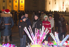 Emocijos: kaip žmonės Vilniuje sutiko 2014-uosius