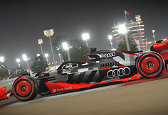 Demonstracinis „Audi“ automobilis Formulėje 1