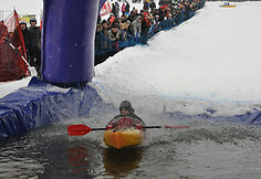 Varžybose &bdquo;Snow Kayak 2014&ldquo; bus nauja kliūtis