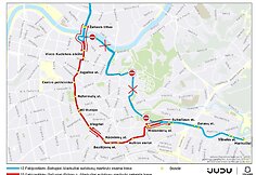 Eismo ribojimai Vilniuje Vokietijos 45-osios &scaron;arvuotosios brigados inauguracijos metu