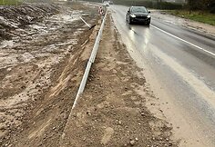 Potvynio prevencijos darbai Avižieniuose