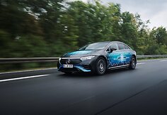 „Mercedes-Benz“ elektromobilis su kietojo būvio baterija vienu įkrovimu nuvažiavo 1 205 kilometrus