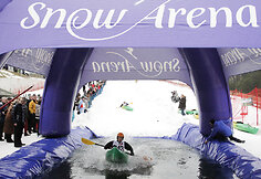 Varžybos „Snow Kayak 2014“ Druskininkuose ir jų nugalėtojai