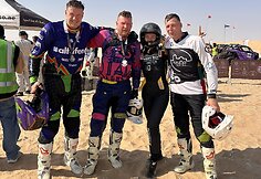 &bdquo;Abu Dhabi Baja Challenge&ldquo; : Saulius Klevinskas, Gediminas &Scaron;atkus, Emilija Gelažninkienė, Arūnas Gelažninkas 
