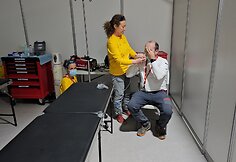 Aidas Bubinas Dakaro bivako medicinos centre
