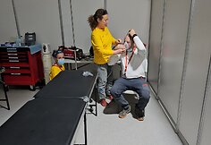 Aidas Bubinas Dakaro bivako medicinos centre