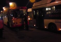 Troleibusų avarija Vilniuje, Žirmūnuose