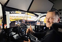 Įžymybės išbandė virtualią „Lithuanian Motorsport Park“ trasą