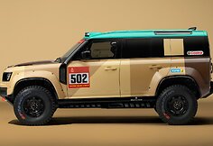 Pristatytas Roko Baciu&scaron;kos Dakaro automobilis &ndash; &bdquo;Defender Dakar D7X-R&ldquo;