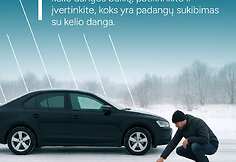 Kaip paruošti automobilį esant permainingoms žiemos sąlygoms