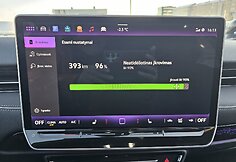 Arktinis elektromobilio Volkswagen ID.7 testas